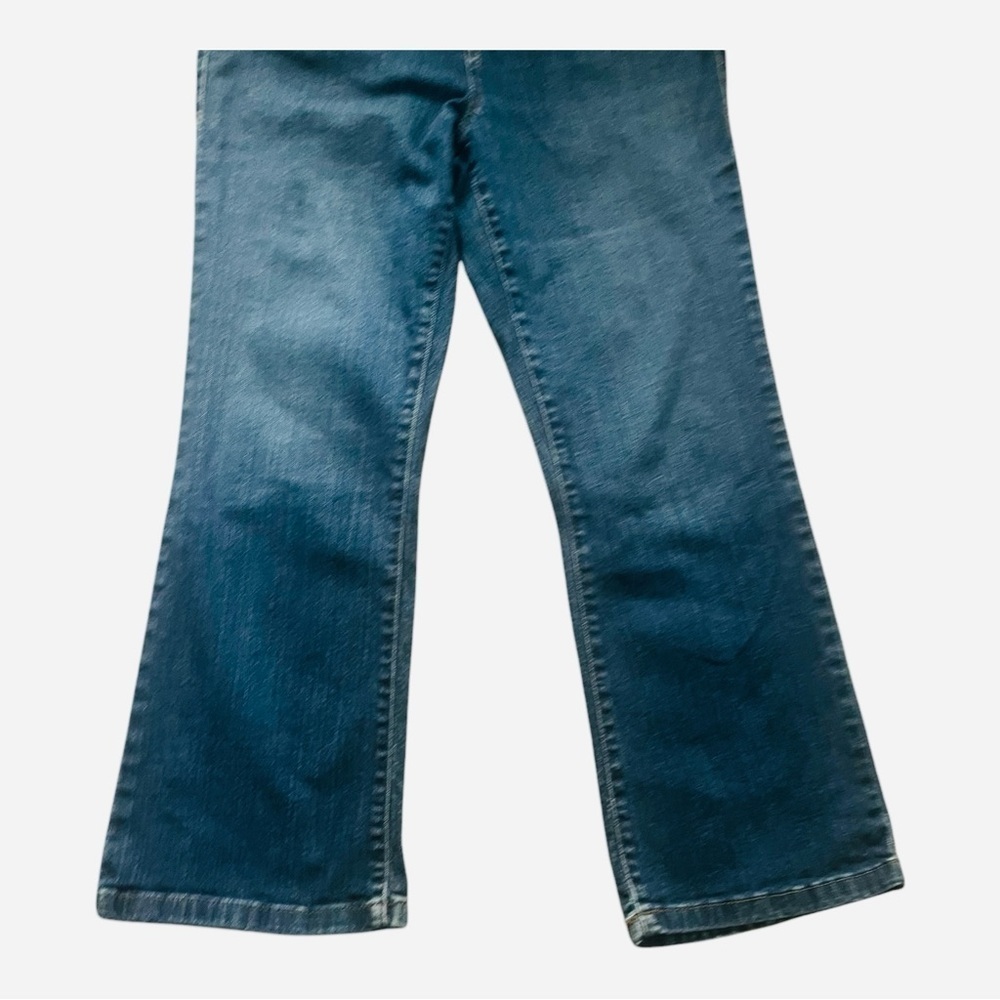 DKNY Ludlow denim blue jeans petites 12R 5 pocket design zipper button stretchy - Picture 6 of 16